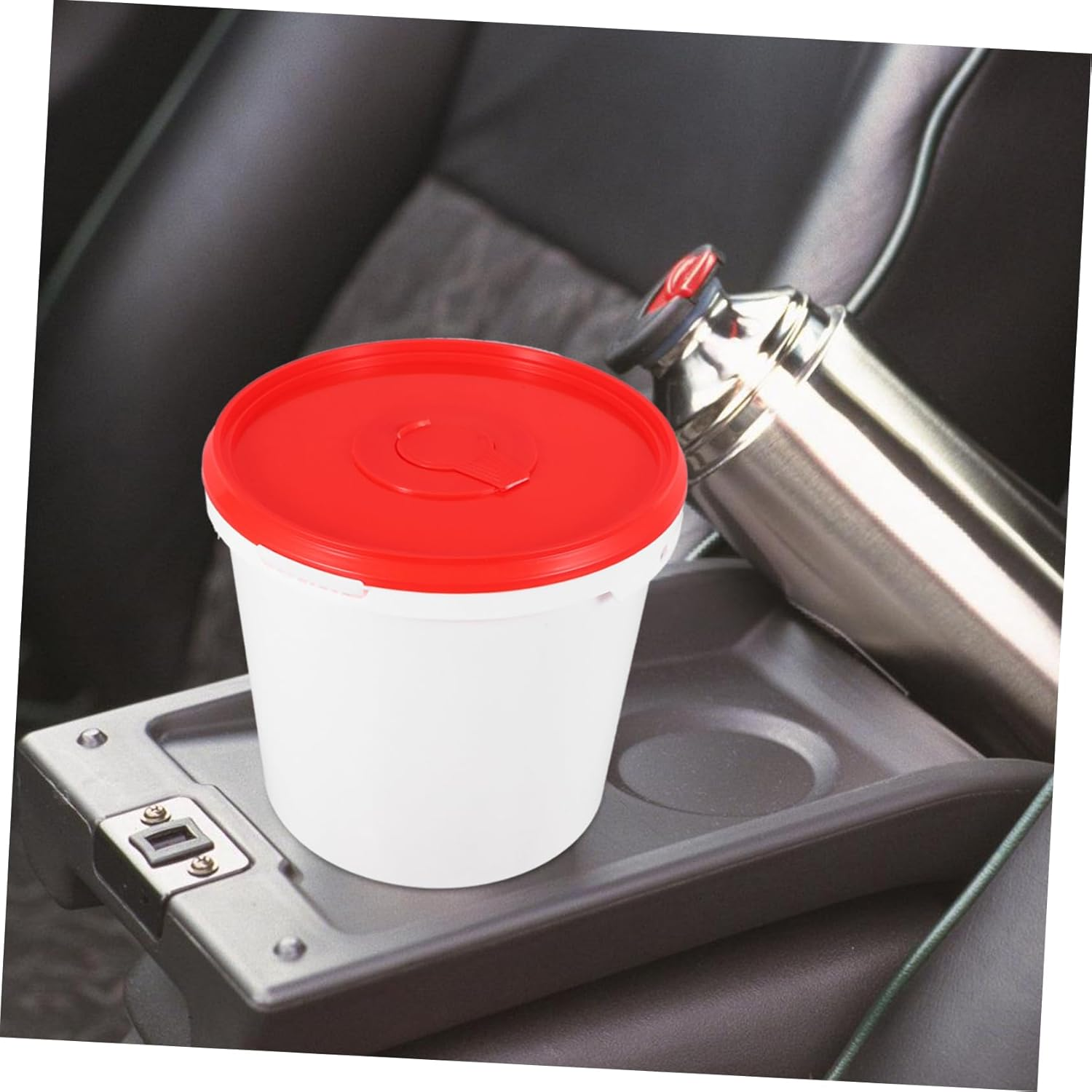 Anneome Car-Friendly Wipe Bucket Travel Wipe Holder for Bathroom Use Reusable Diapers Dispenser image number 3