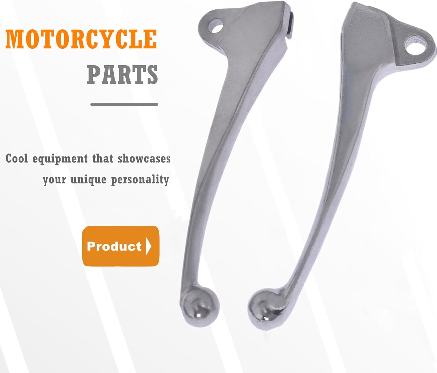 Brake Levers Handle 53175-044-010 53175-045-670 Replacement for Honda P50 PC50 Z50A CT70 image number 6