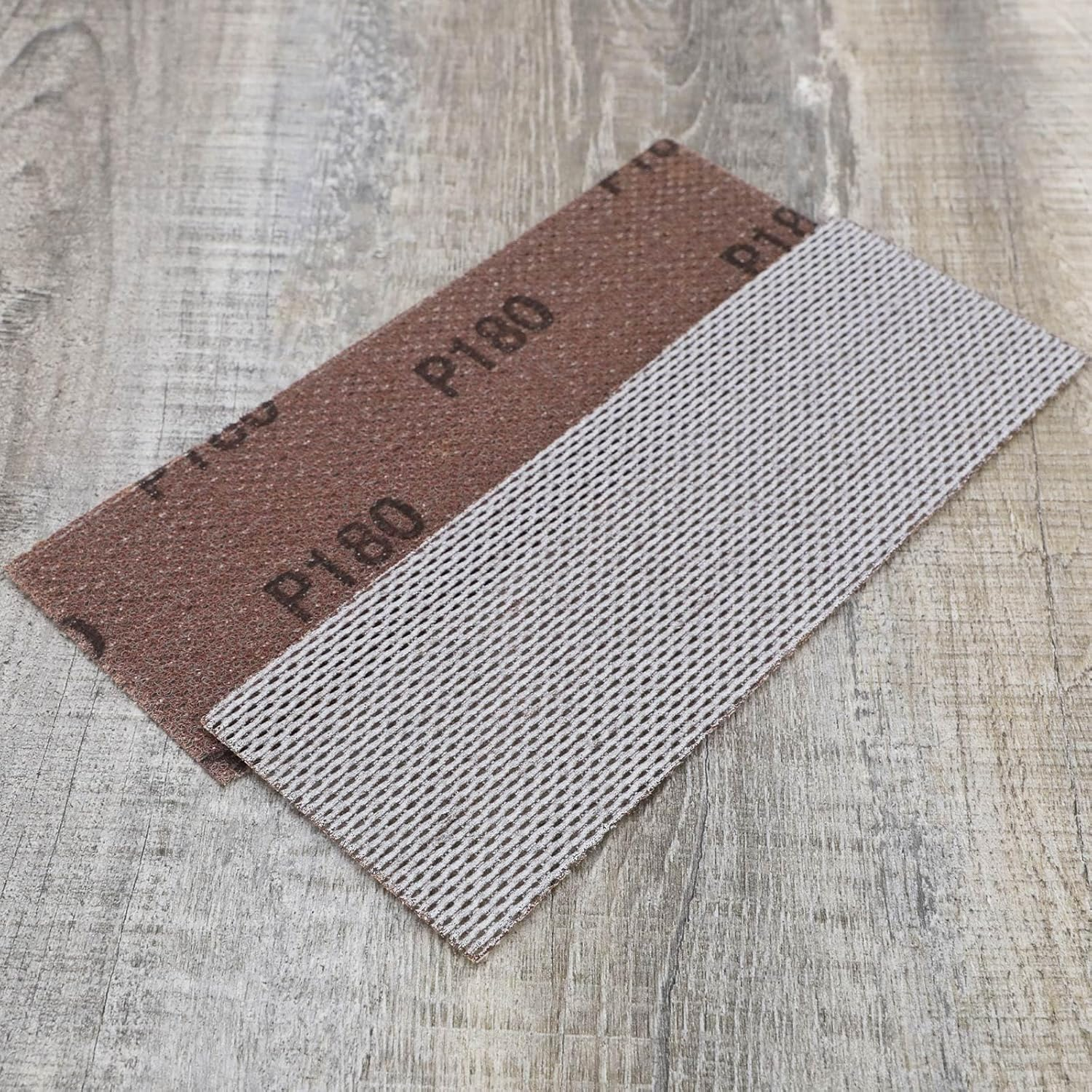 SG Store 25Pcs Mesh Sanding Sheets 70X198Mm Mesh Hook and Loop Sanding Pads Silicon Carbide 80 120 180 240 400 Grit for Orbital Sander Hand Sanding Polishing image number 1