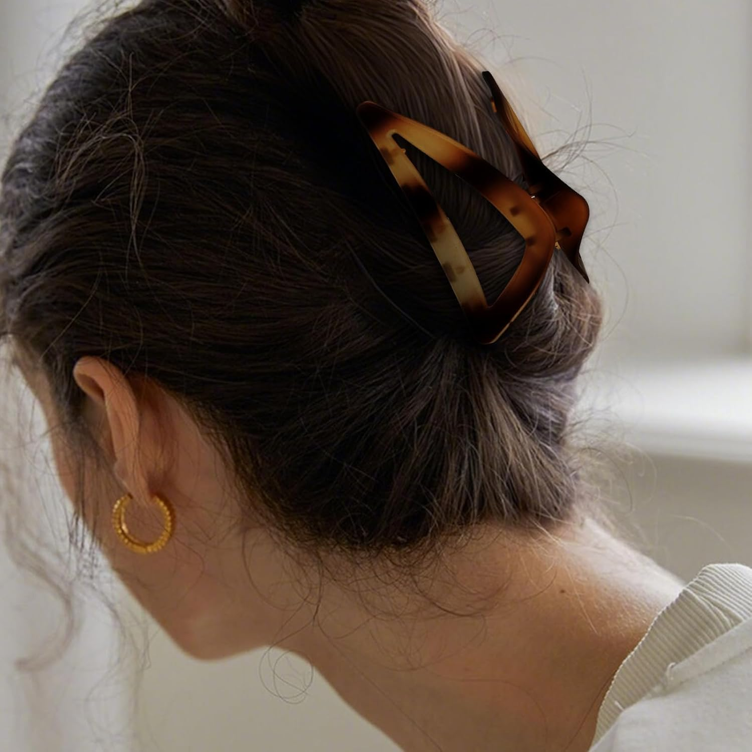 Pruadeor Pack of 6 Women'S Large Hair Clips Hair Clips Hair Accessories image number 5