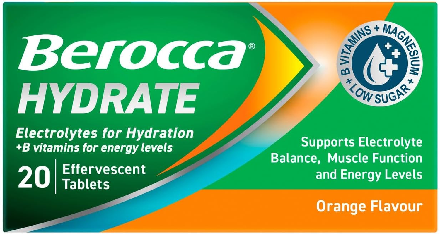 Berocca Hydrate Orange 20 Tablets image number 6