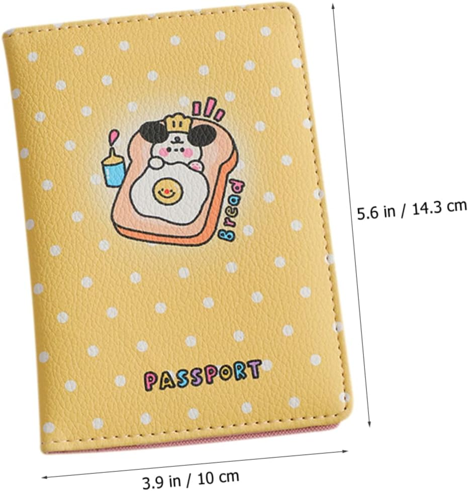 LIFKOME 5Pcs Multiple Passport Holder Credit Card Slot Men Passport Wallet for Men Pu Style Travel Organizer image number 6