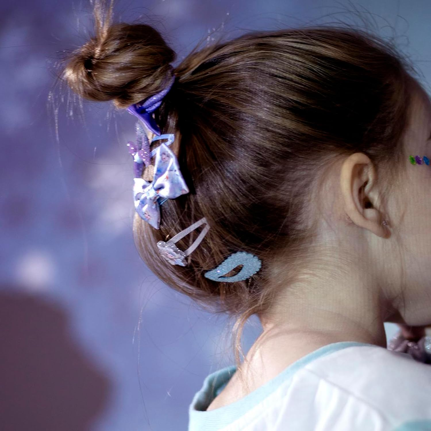 Accessories Pelo Clips 4 Pieces Frozen Blue image number 5