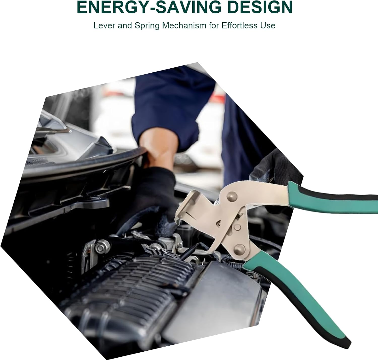 Car Clip Pliers & Dent Repair Tool &ndash; Durable Push Pin & Panel Clip Remover, Easy to Use, Universal Fit for Car Panels, Clips, Buckles & Rivets, Lightweight & Portable image number 4