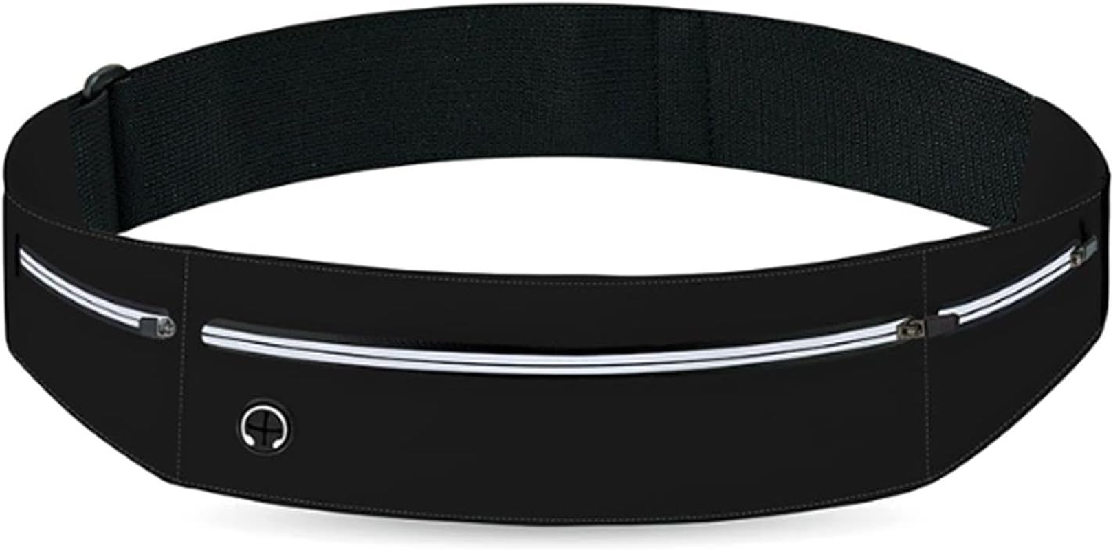 Running Belt for Men and Women, Waist Pouch Belt, Water Resistant Fanny Pack, Reflective Strips Fits Large Phone for Running, Hiking and Cycling image number 1