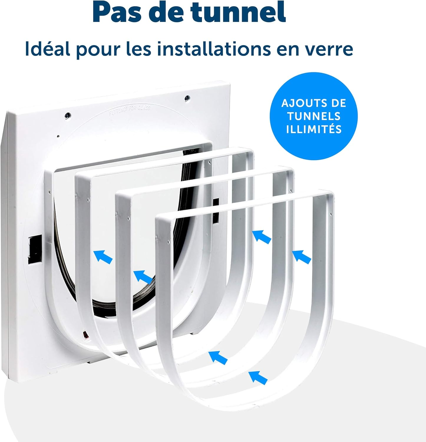 Staywell Cat Door, Type 919, White image number 2