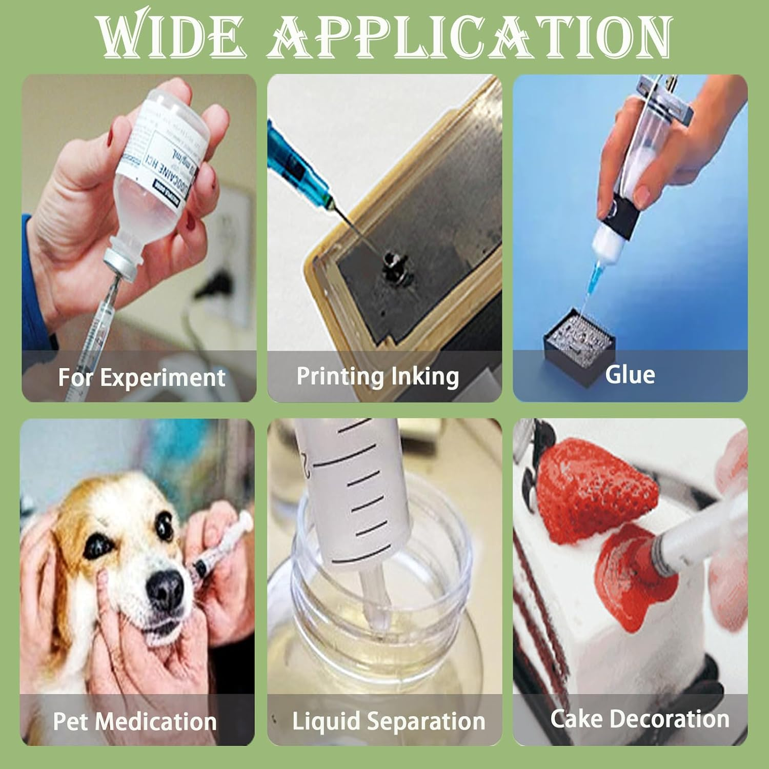 50Pcs 3Ml Bulk Plastic Syringe, without Needle, Liquid Measuring Syringe Tools with Measurement for Scientific Labs, Liquid Measuring, Industrial (Individually Sealed) image number 4