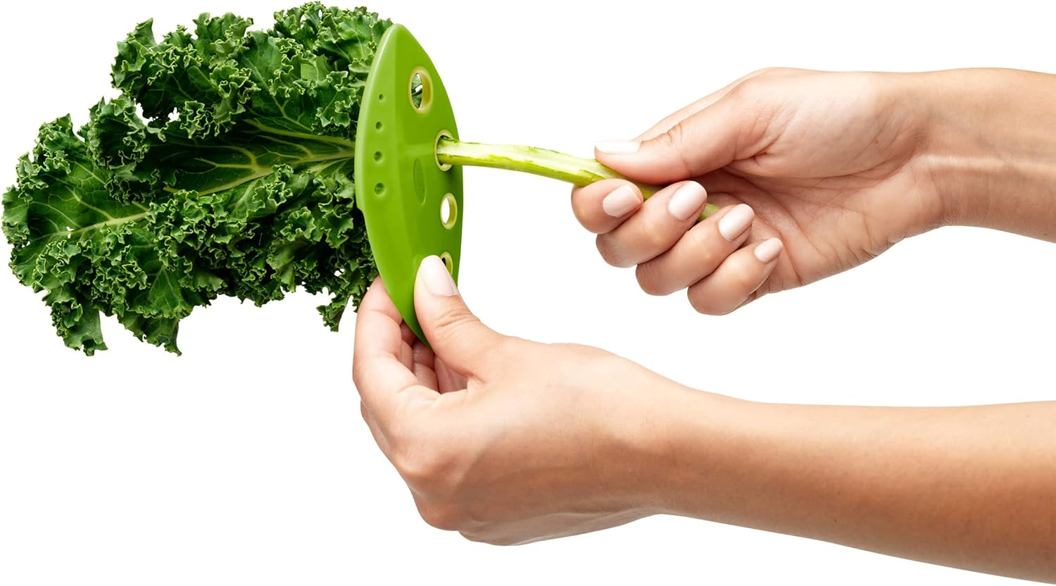 Chef'N Looseleaf Kale and Greens Stripper Tool, Green 85005 image number 2