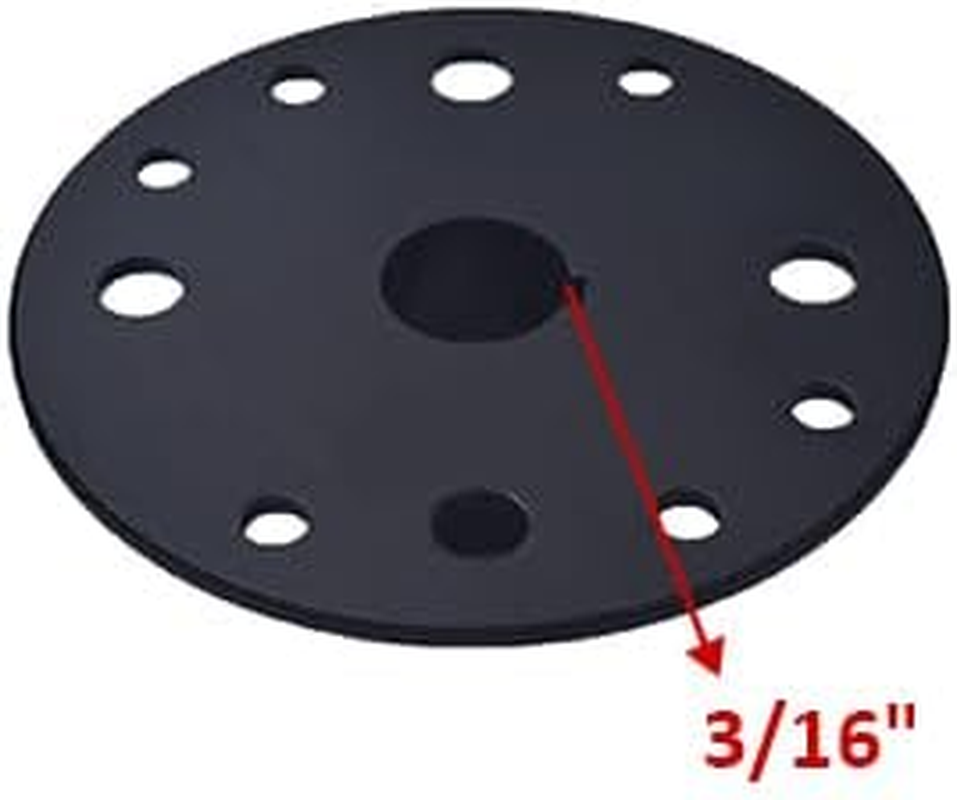 Rear 4" Drum Brake Band Pin with 65" Cable for Go Kart 5/8" Bore & 3/16" Keyway Black for Mini Bike 212Cc 196Cc 6.5Hp Dune Buggies Drift Trike Heavy Duty Go Kart Cart with Hardware Kit