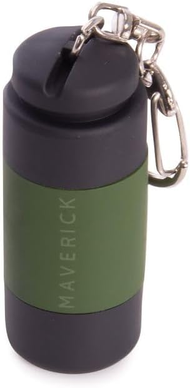 MAVERICK Rechargeable Torch Keychain, Khaki, Compact LED Light with USB Charging, Ideal for Camping, Travel, Everyday Carry image number 2