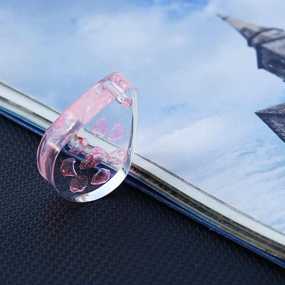 Silicone Resin Moulds, Epoxy Molds Kit with Assorted Shape for Jewellery Making Casting Craft DIY (15.3Cm X 11.3Cm)