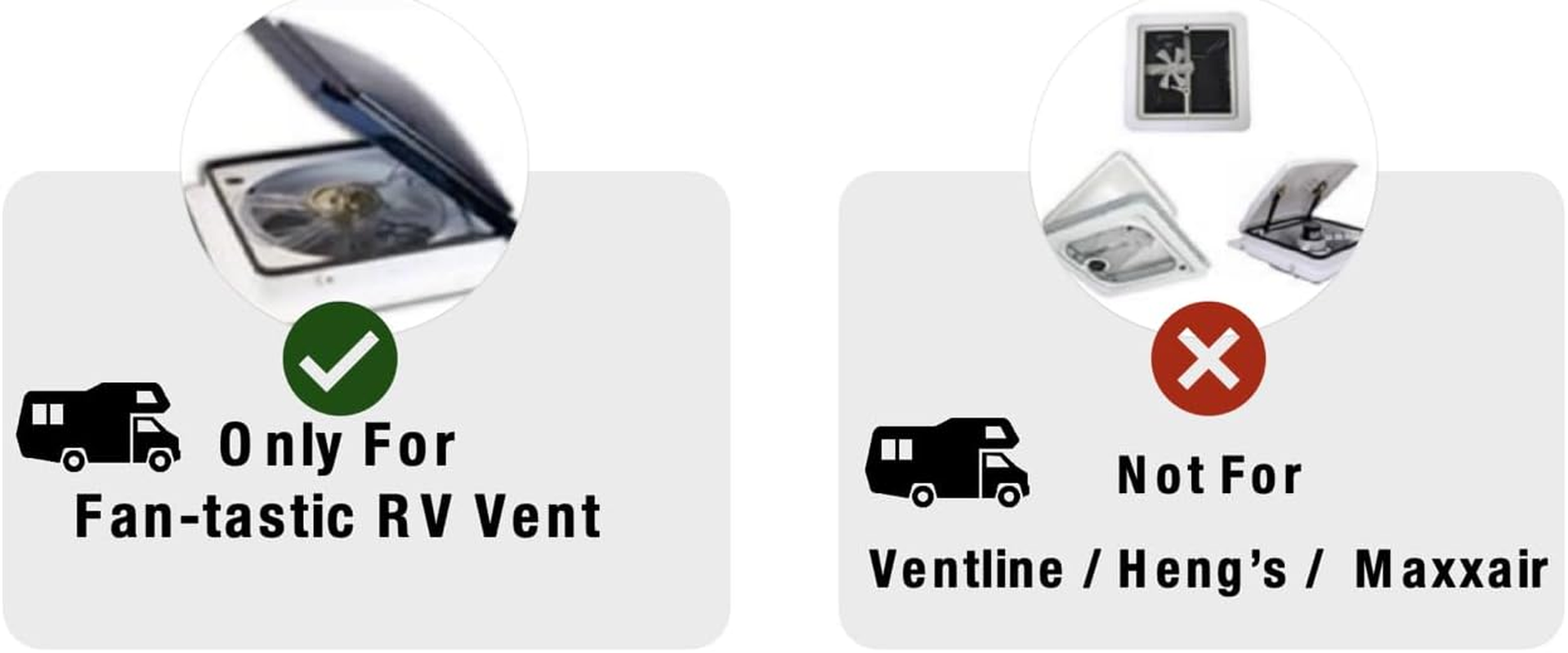 Fan Blade - 13.8 Inch - Fantastic Fan Replacement Kit - Blade and Motor Assembly - RV Compatible image number 2