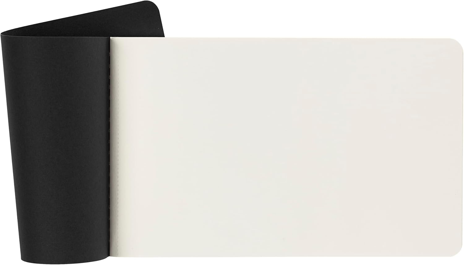 Moleskine Art Cahier Sketchbook Plain, Large, Black image number 4
