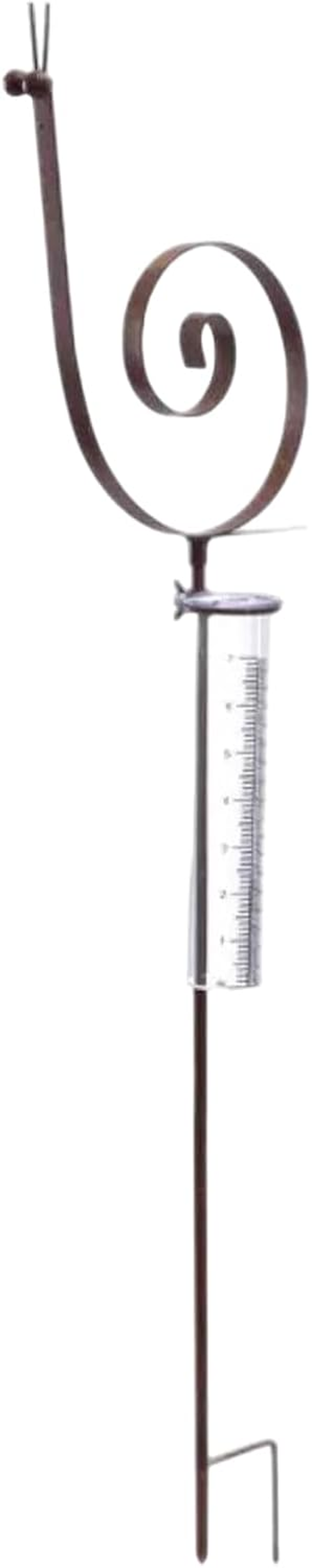 Decorative Raingauge &ndash; Snail Shape Garden Stake, Rustproof Rainmeter | Outdoor Yard Raingauge, Fun Decorative Stake for Balcony Patio Lawn Flower Bed Garden Plant Water Measurement image number 4