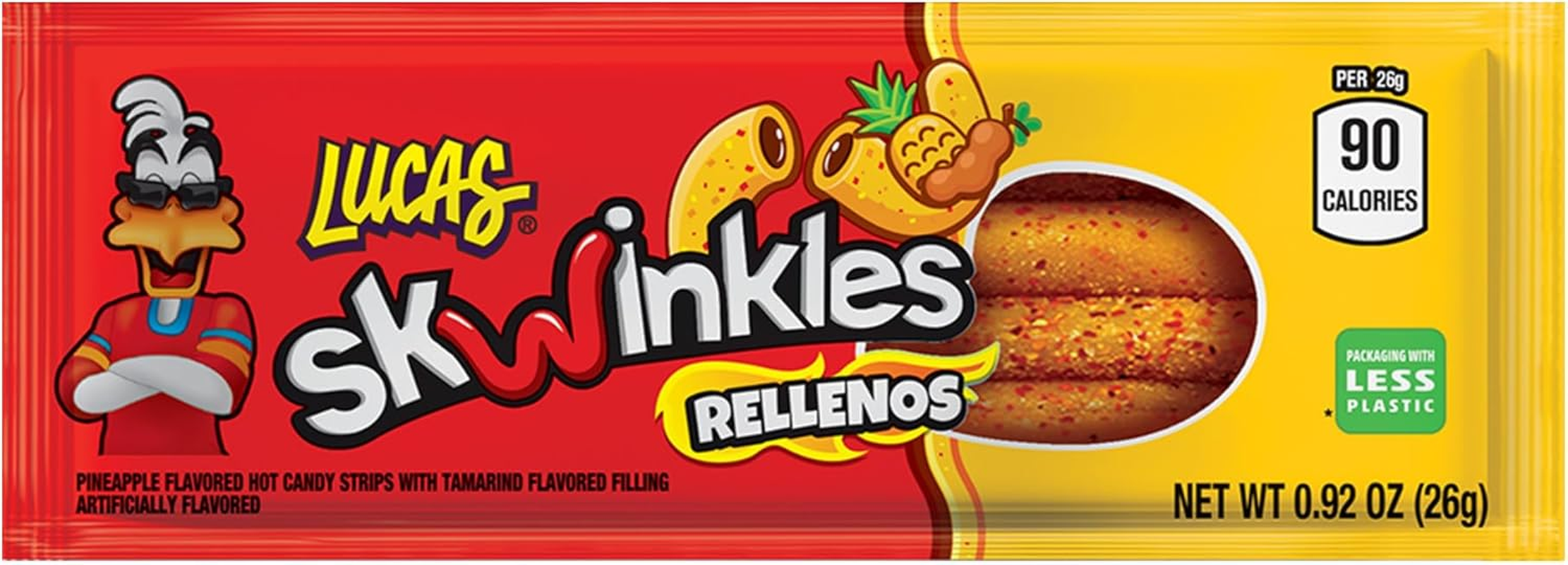 Skwinkles Pineapple Candy Strips 312 G image number 3