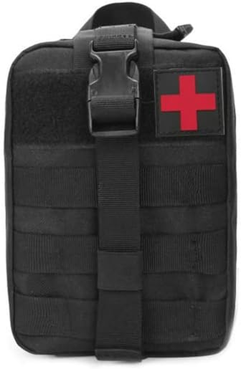 AIMALL Tactical MOLLE Rip Away EMT IFAK Medical Pouch First Aid Kit Utility Bag - Durable 1000D Nylon IFAK Utility Bag for Emergency Medical Supplies