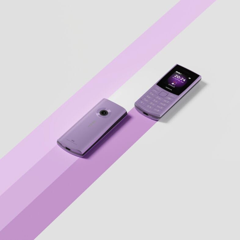 Nokia 110 4G 2024 Purple image number 4