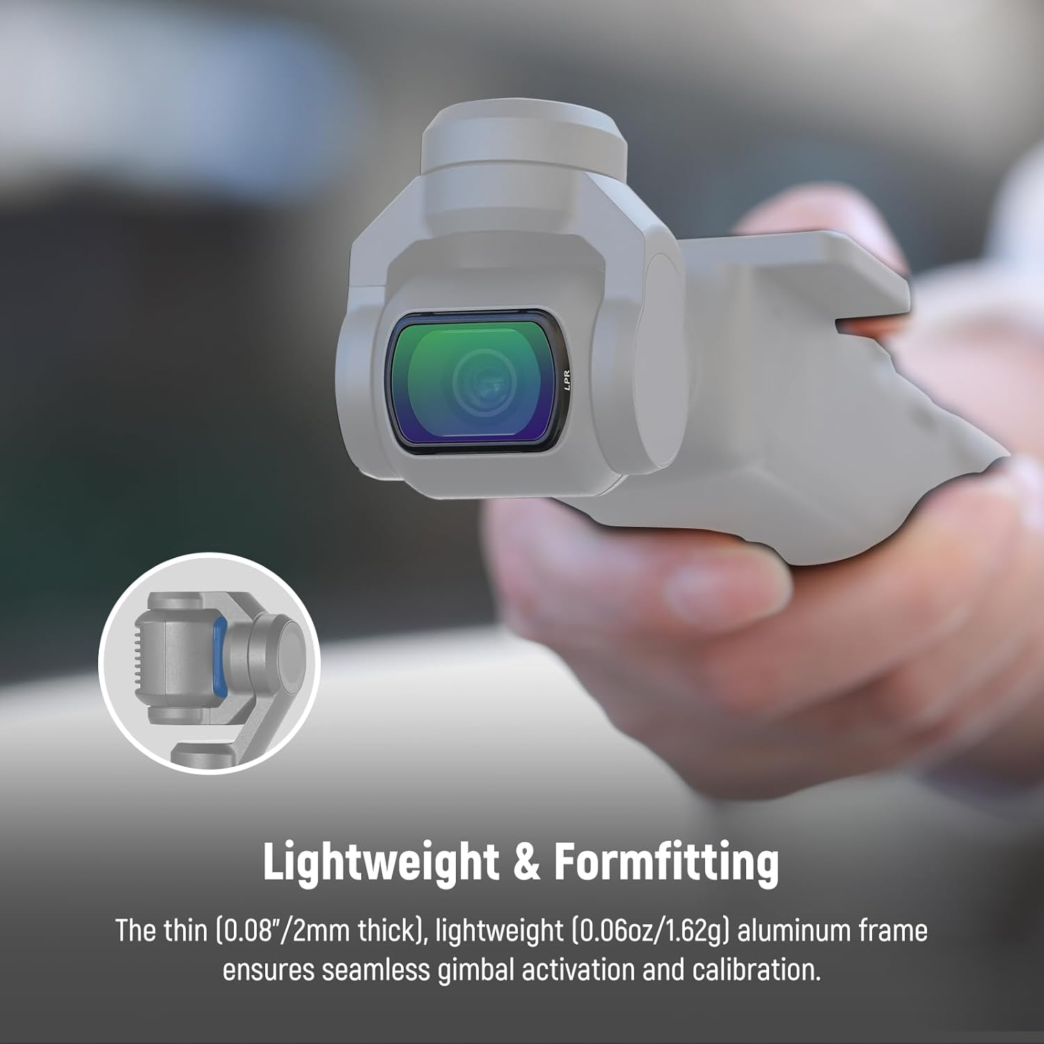 NEEWER LPR Filter Compatible with DJI Osmo Pocket 3 Creator Combo Accessories Multicoated HD Optical Glass Magnetic Light Pollution Reduction Night Lens Filter with Screen Protector, FL-63 image number 2