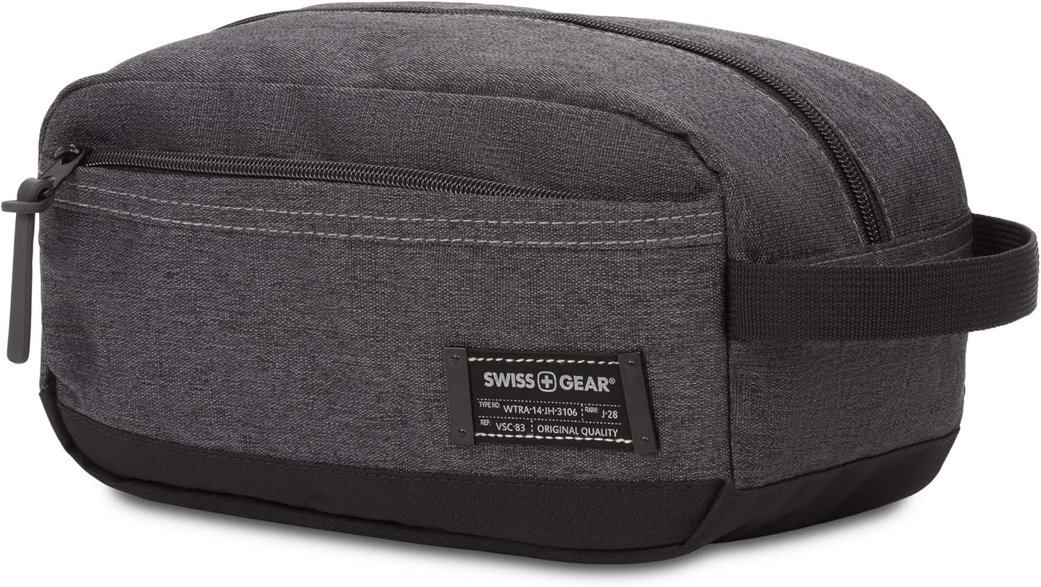 SWISSGEAR Medium Dopp Kit | Bathroom, Gym, Travel | Men'S and Women'S - Heather Gray image number 5