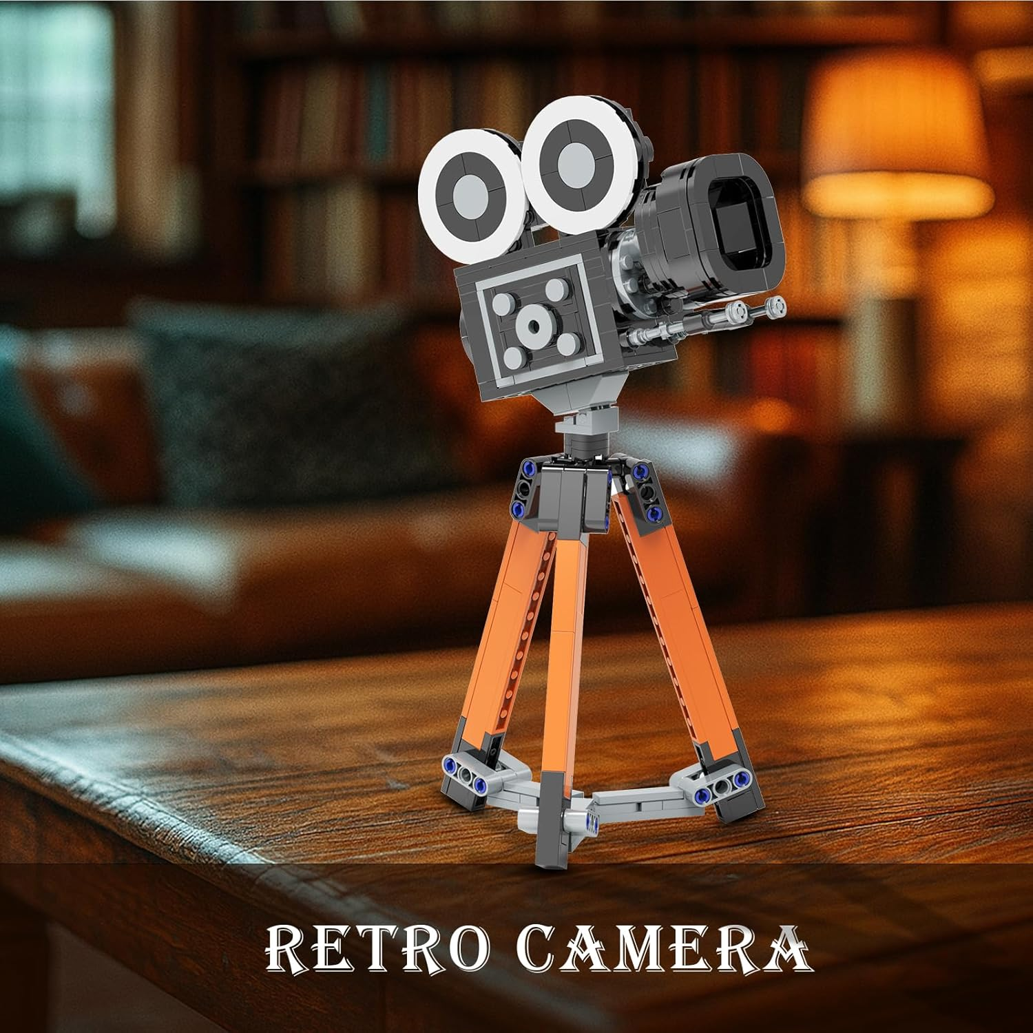 Brihappen Retro Gramophone Camera Projectors Building Blocks - Style 1 image number 2