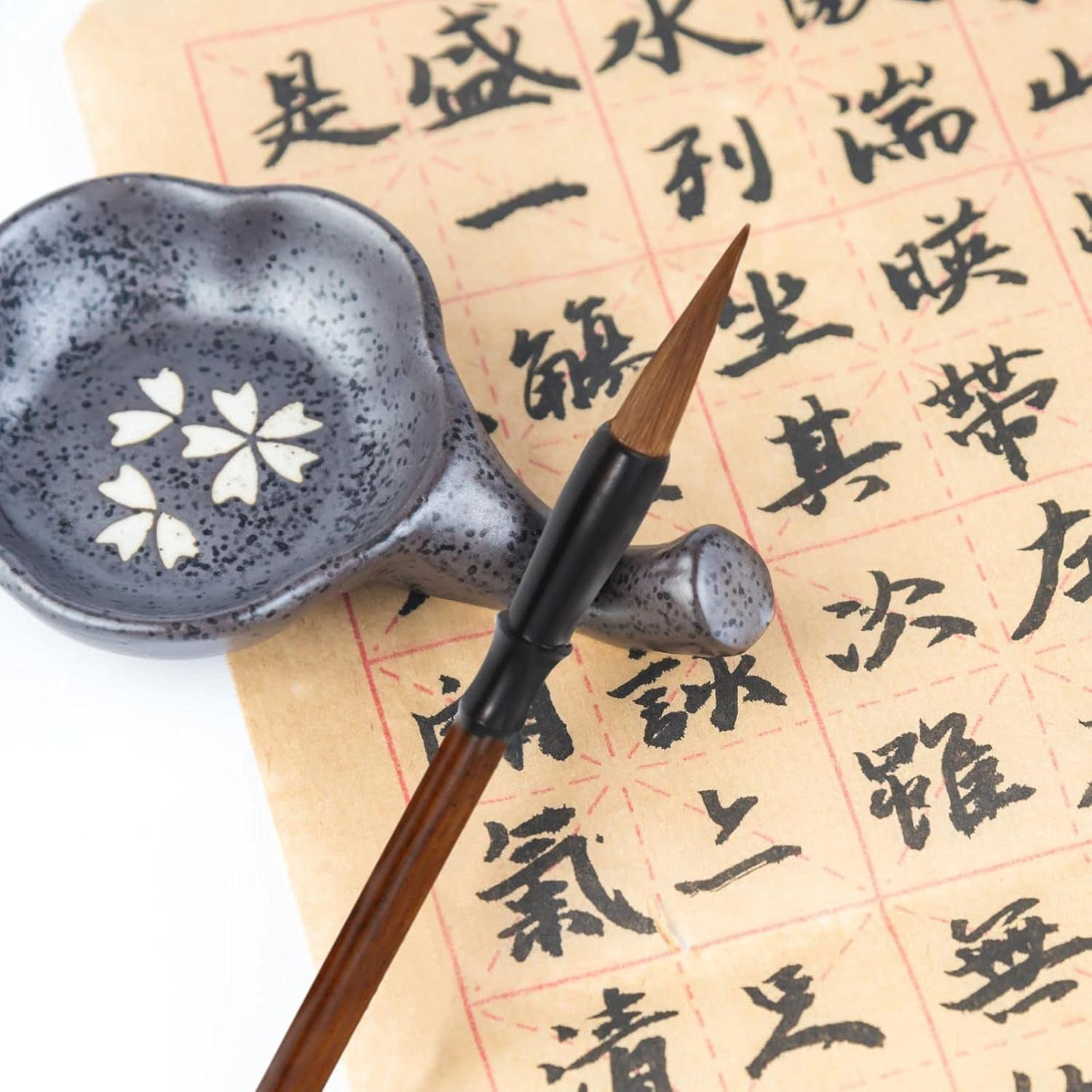 HOODANCOS 9Pcs Set of Chinese Art Brushes - Calligraphy - Ink and Painting Brushes Authentic Chinese Calligraphy Brush Japanese Sumi E Art Brush Ideal for Beginners image number 6