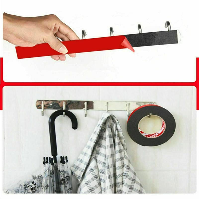 AIMALL Double Sided PE Foam Tape Waterproof Adhesive Mounting Tape &ndash; Strong and Durable for Car Trim, Body Plates, Mirrors, Boats &ndash; 14Mm/24Mm Width, 5 Meter Length image number 5