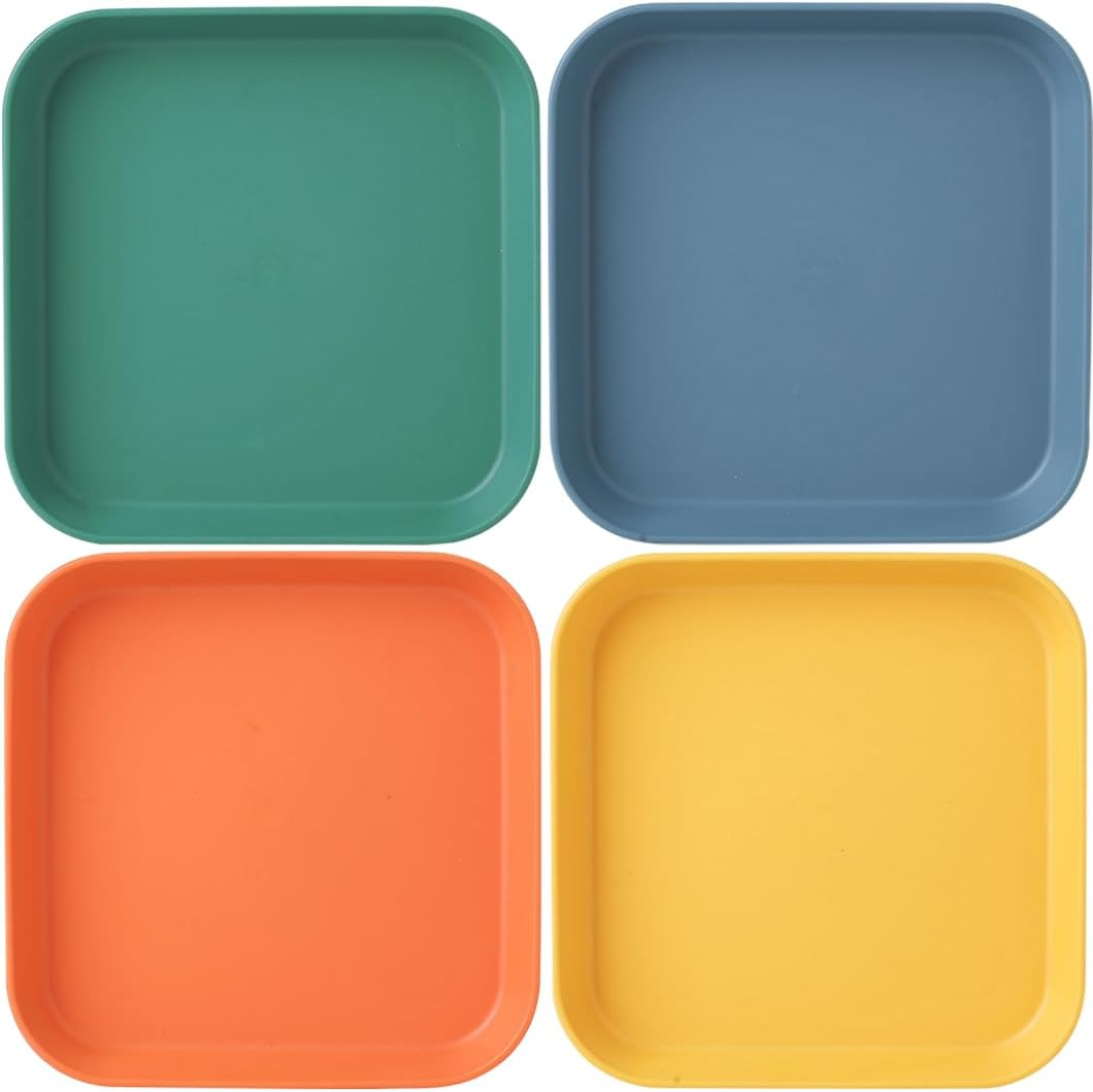 Pack of 4 Flat Feeding Bowls for Kittens and Short-Legged Cats image number 6