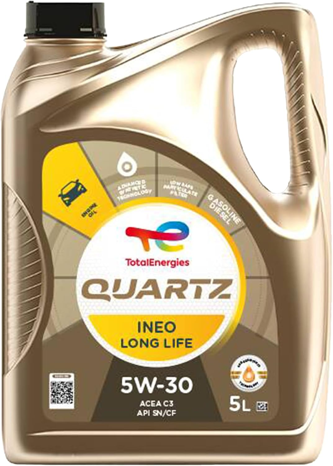 Quartz Ineo Long Life 5W-30 Engine Oil 5 Liter image number 4