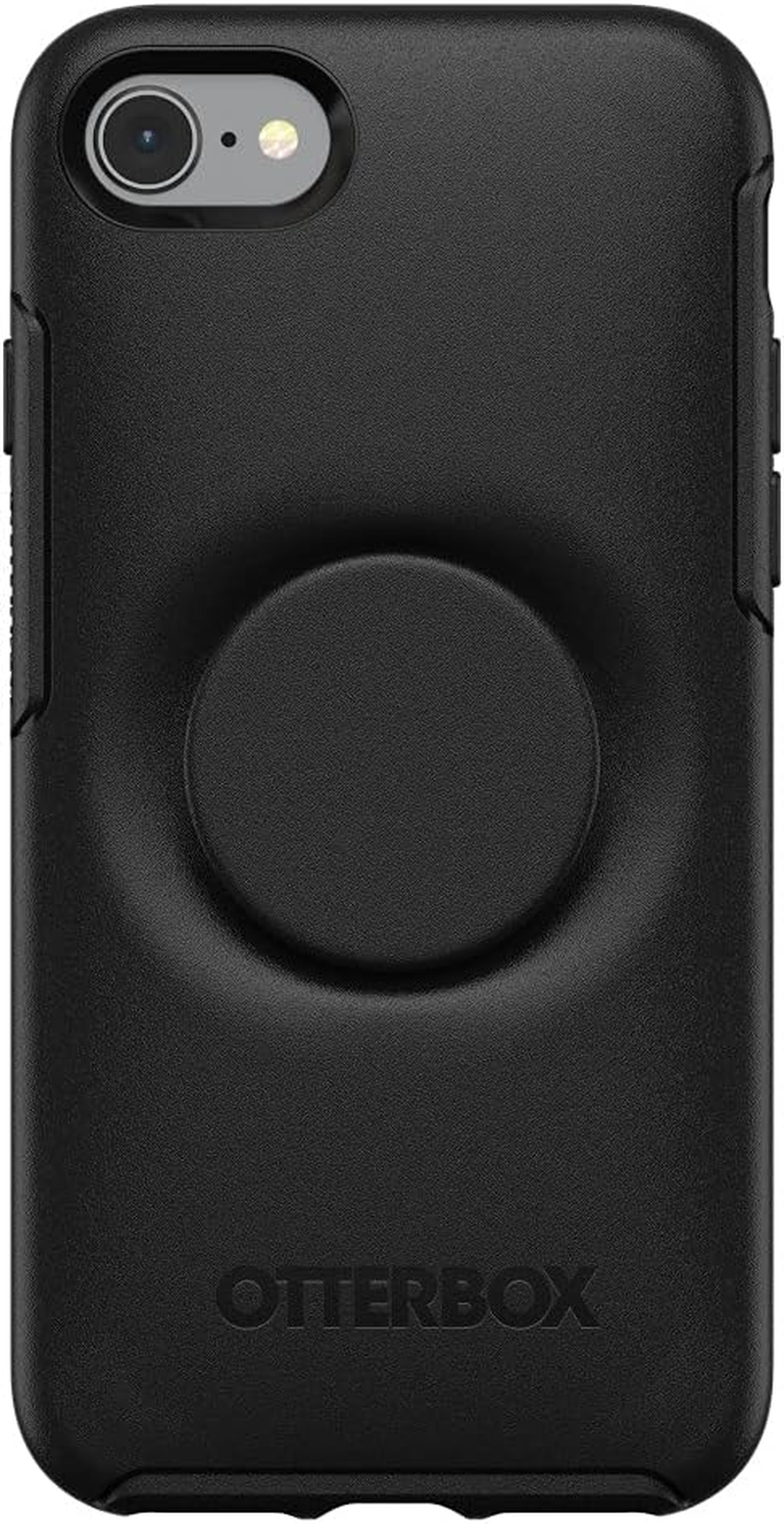 Otterbox Otter plus Pop Symmetry Mobile Phone Case for 3Rd and 2Nd Gen Iphone 7/8/SE, Black
