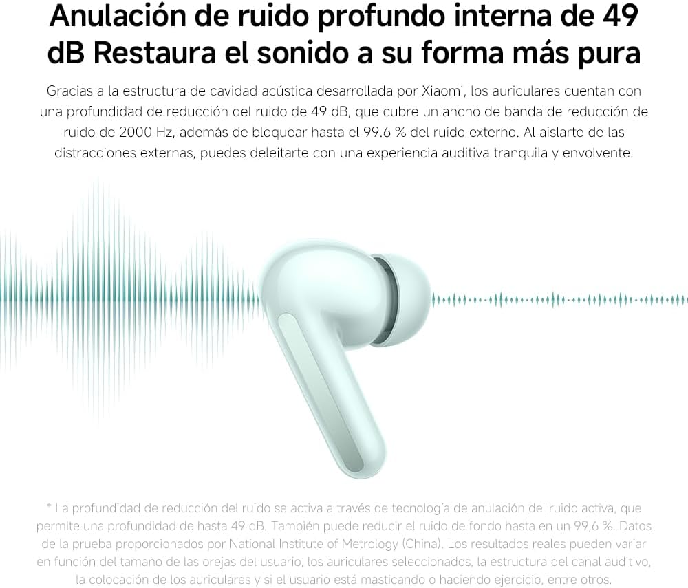 Xiaomi Redmi Buds 6-Cloud White image number 2