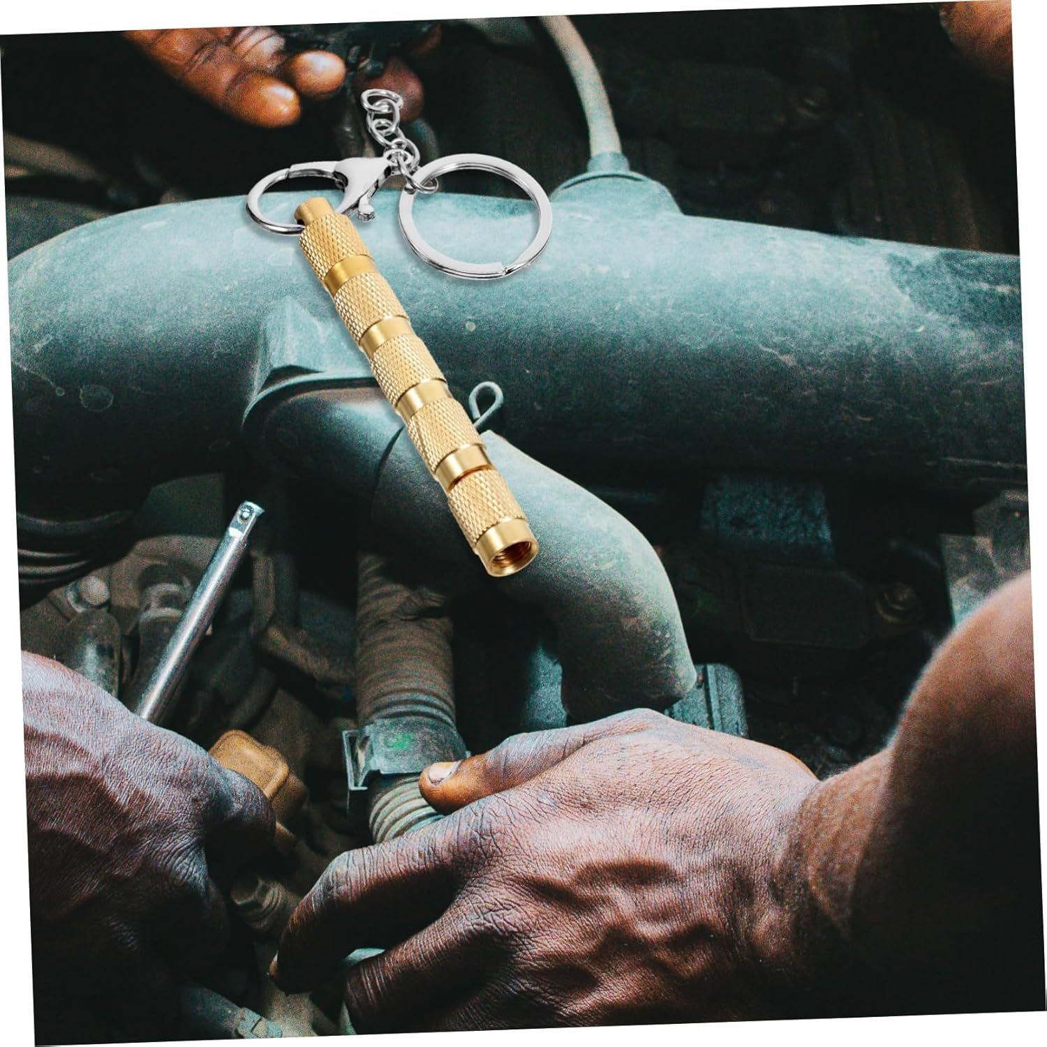 Parliky Automatic Tire Deflator Kit 4-In-1 Brass Tire Bleeder Valve for Off-Road Vehicles Car Tyre Deflation Tool Set Automotive Maintenance image number 3