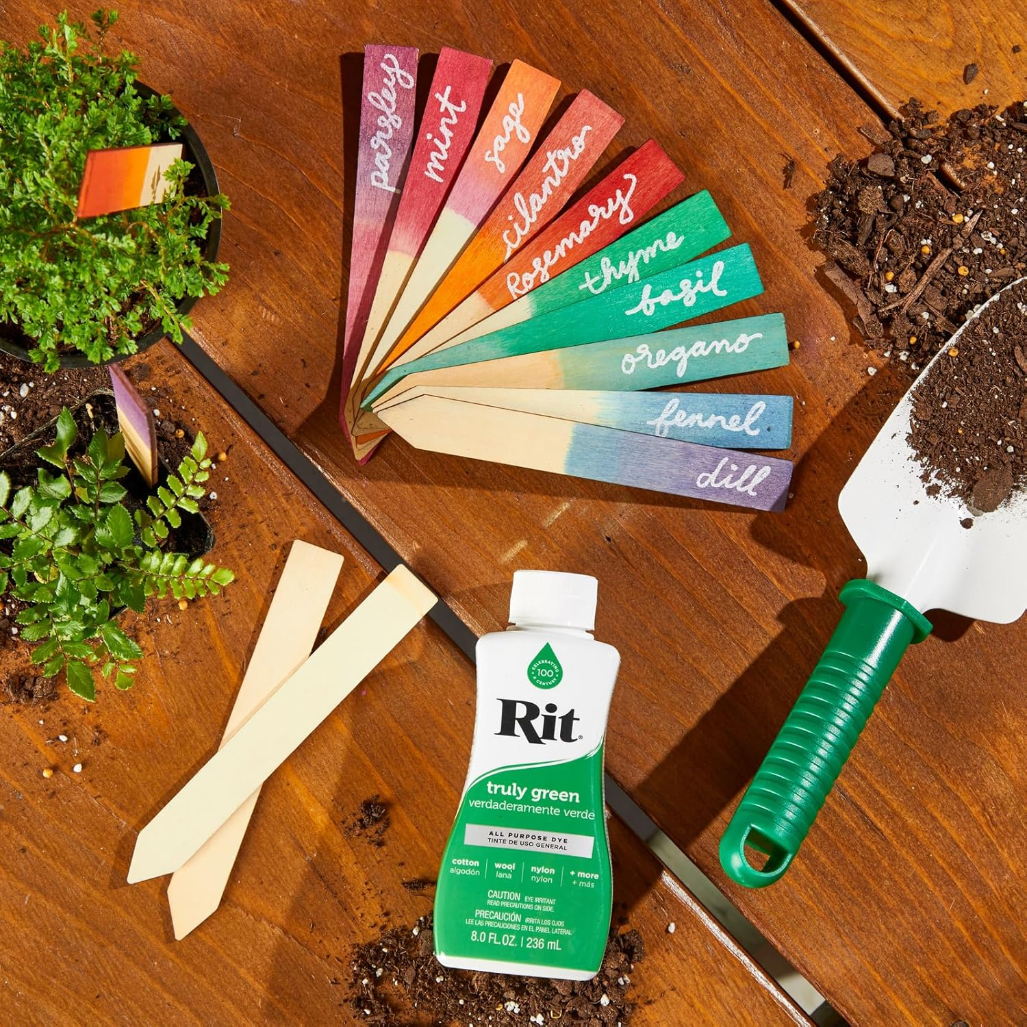 RIT Liquid DYE 236ML - Truly Green image number 4