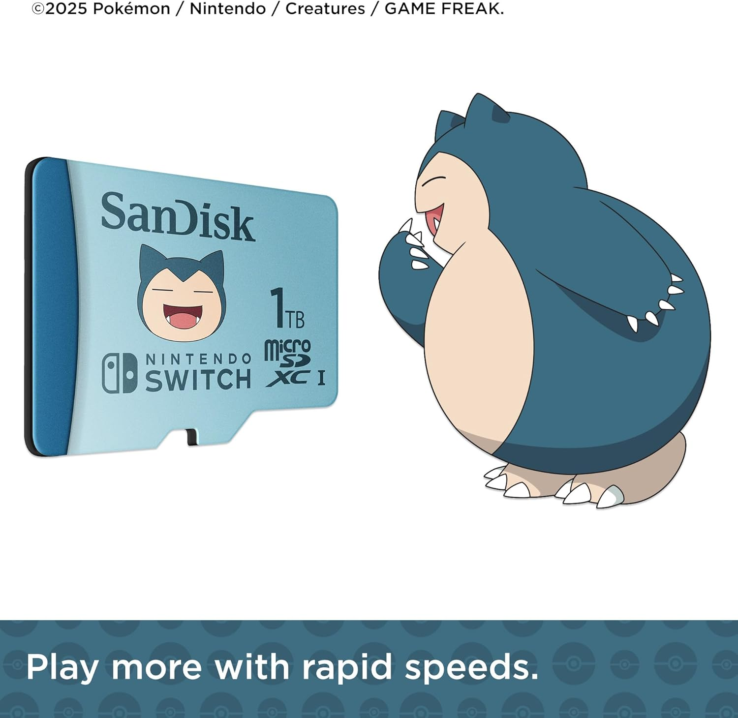 Sandisk Pokemon Micro SD Card for Nintendo Switch, 1 TB