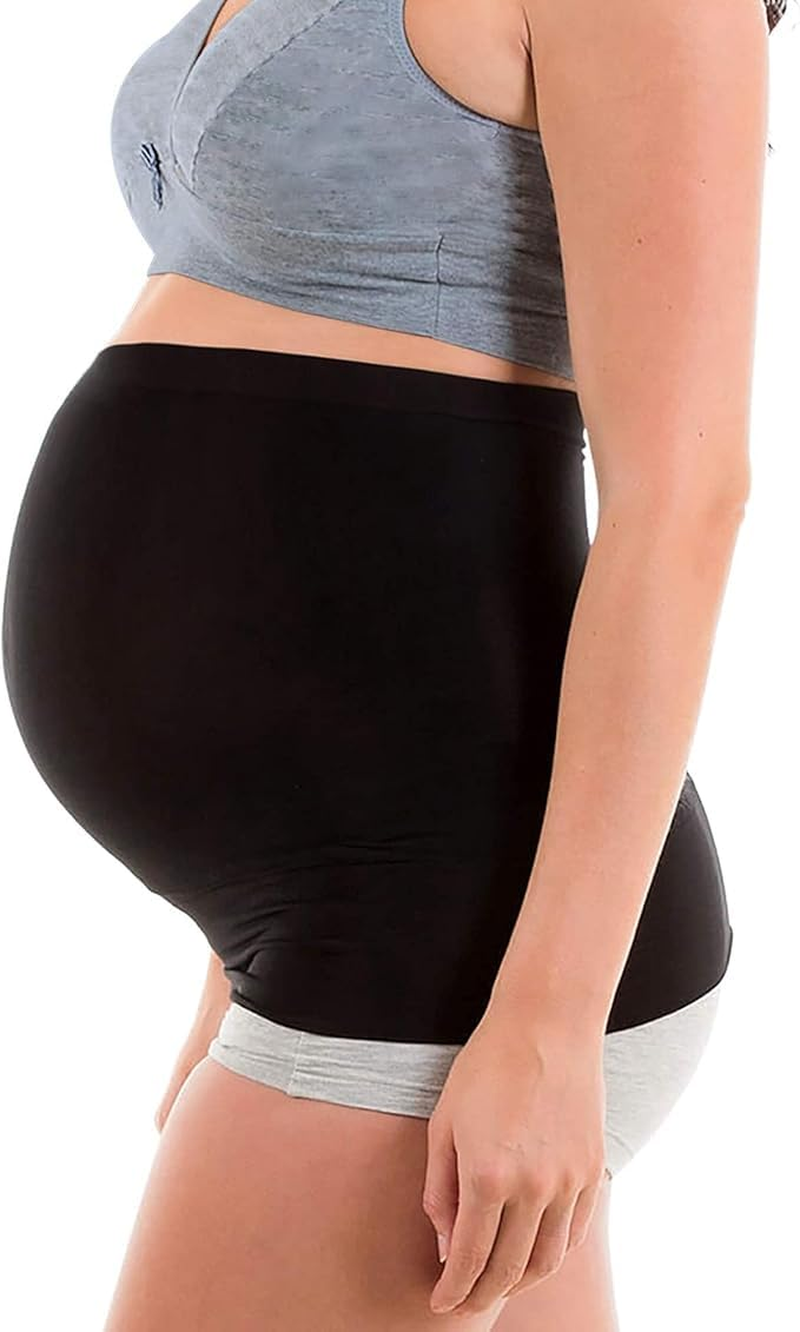 Maternity Belt Belly Band for Pregnancy Support, Non-Slip Seamless Coverage, Comfortable Breathable Design, Ideal for Exercise and Everyday Wear, Compatible with Pregnancy &mdash; CRFY