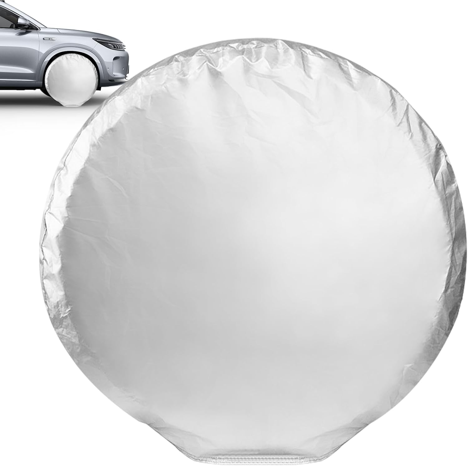 Wheel Tire-Cover &ndash; Tire-Covers, Waterproof Trailer Accessories | Fits 27-31 Inch Tire Diameter, Rv Suv Truck Protection Theme, Heavy Duty Outdoor Storage Design, All Season Compact Camping Travel Gear