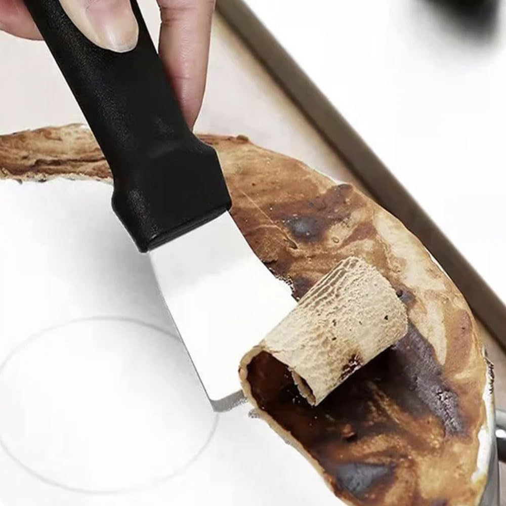 8-Piece Crevice Cleaning Kit with 2 Scrapers - Heavy Duty Grout Cleaner & Shower Cleaning Brush | Multi-Purpose Bathroom Scrubber & Kitchen Brush for Tiles and Windows | Home Essentials Cleaning Set image number 4