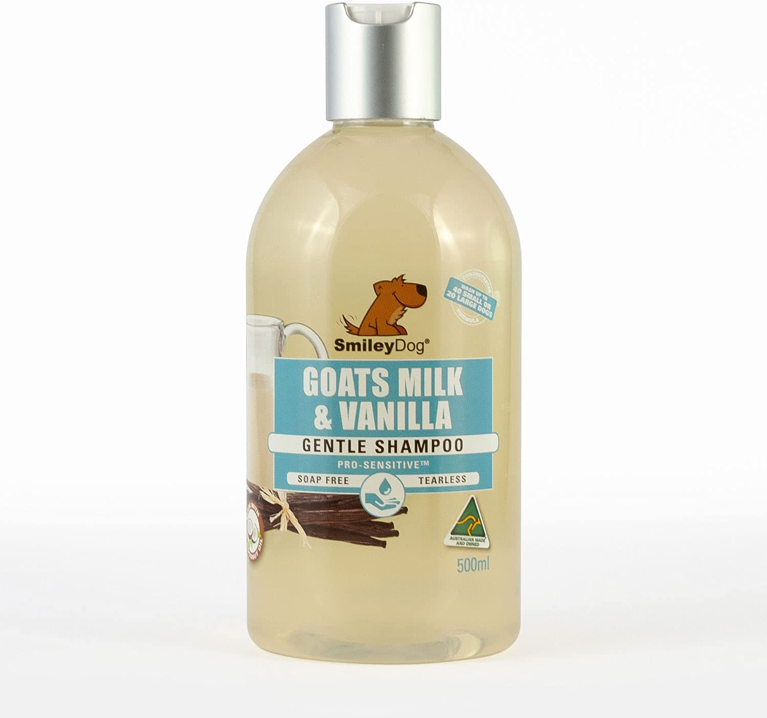 Natural Goats Milk & Vanilla Shampoo, 500 Ml image number 2