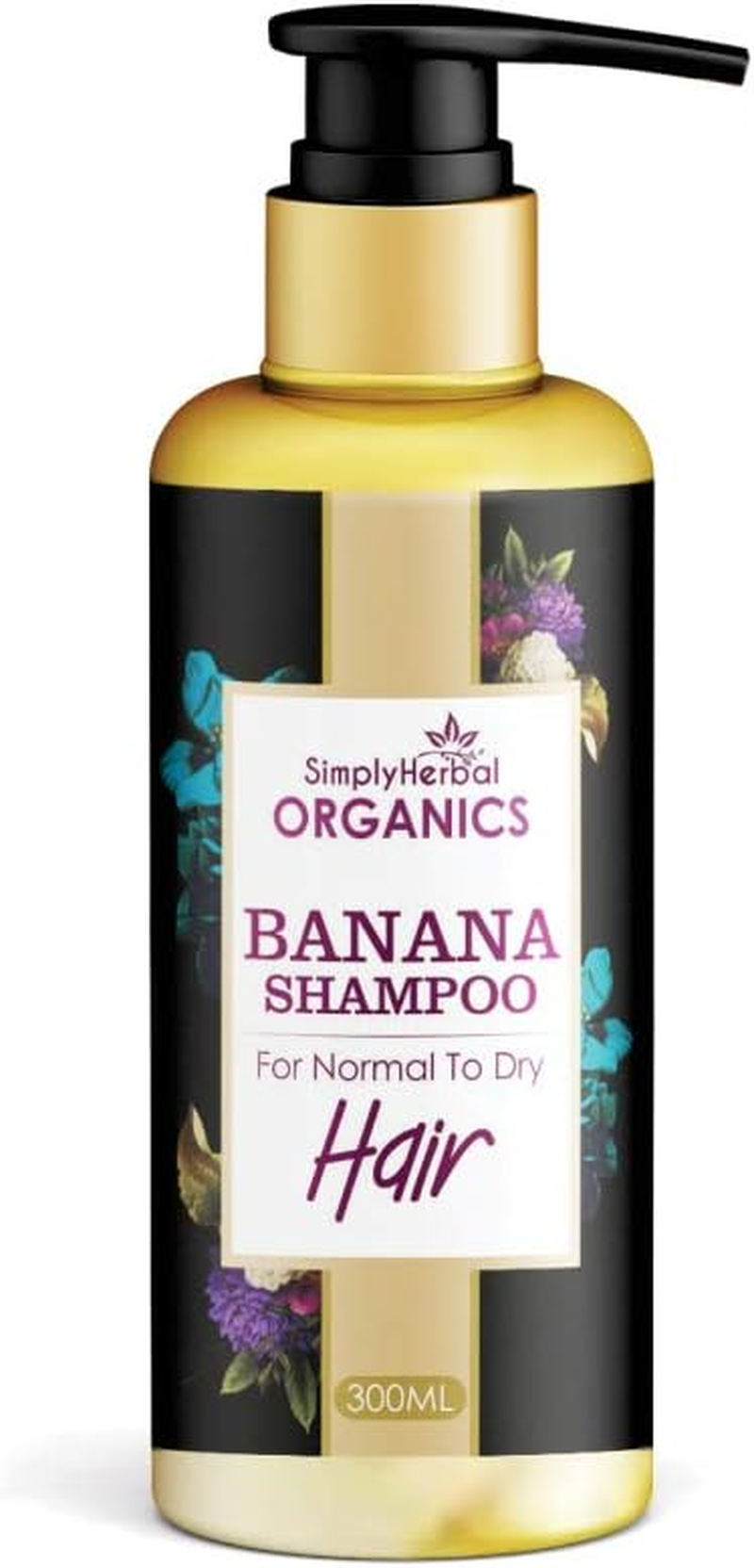 Simply Herbal Organics Banana Shampoo with Aloe Vera Extract (SLS Free)