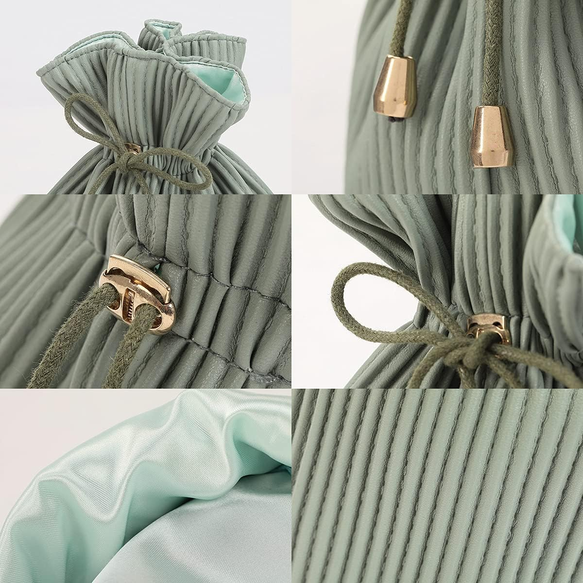 Cosmetic Makeup Beauty Travel Bag Corduroy Design Water Resistant Material Drawstring Closure Light Weight Collapsible and Compact from Paton Travel Australia image number 1