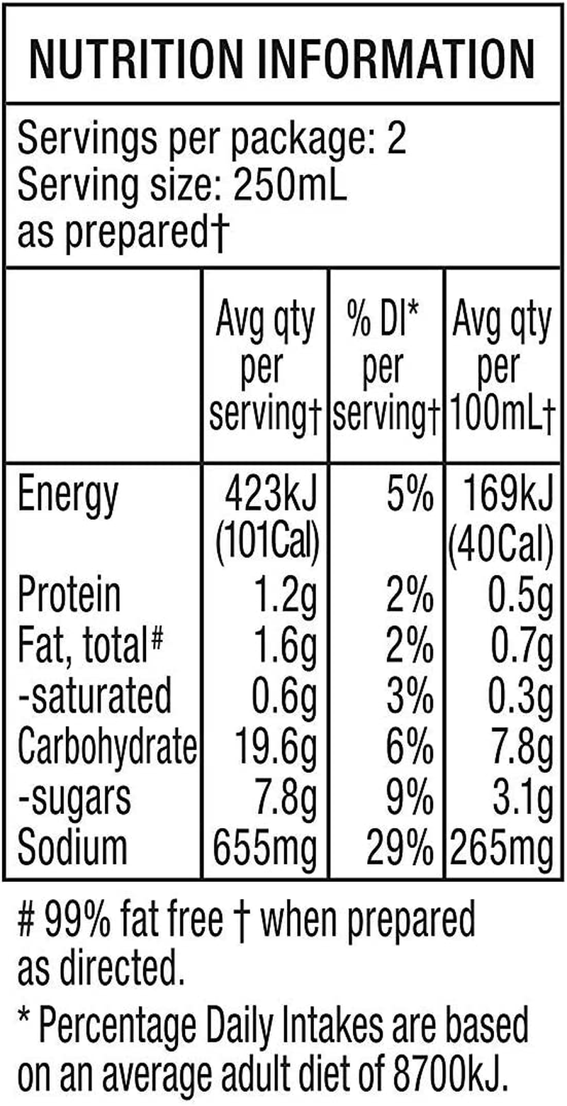 CONTINENTAL Cup-A-Soup | Tasty Tomato, 2 Pack, 54G image number 4