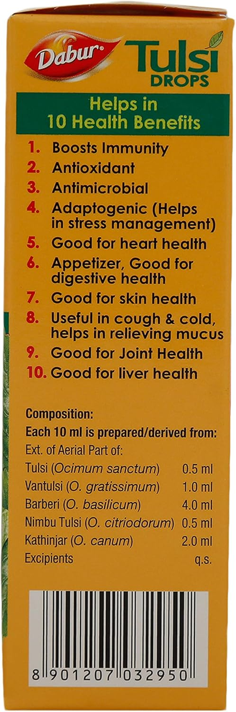 Dabur Ayurvedic Tulsi Drops - 30Ml (Immunity Booster)