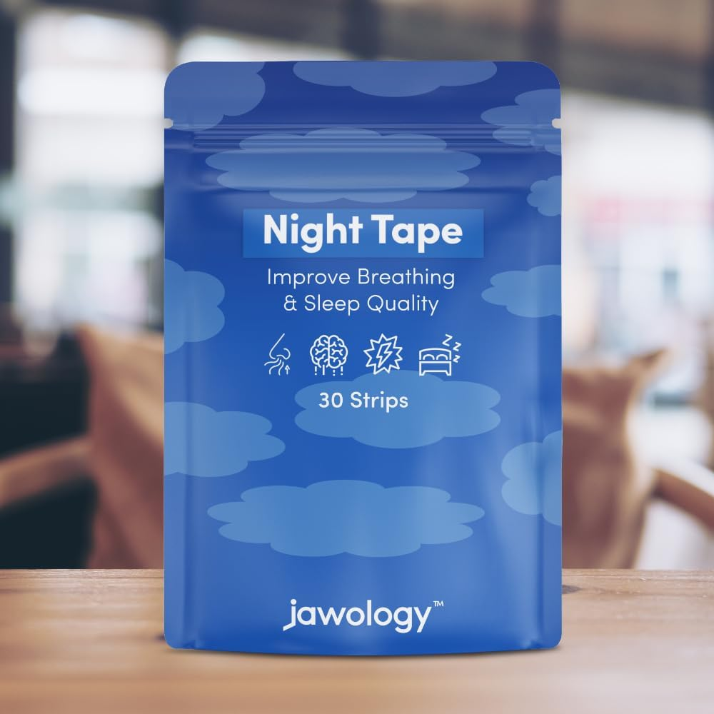 Mouth Tape - Reduce Snoring and Improve Oxygen Intake, Premium Strips for Sleep and Nasal Breathing, Flexible Cactus Silk - 30 Pack image number 1