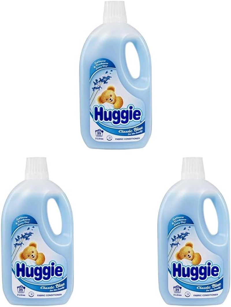 Huggie Fabric Conditioner Softener Classic Blue 2L image number 2