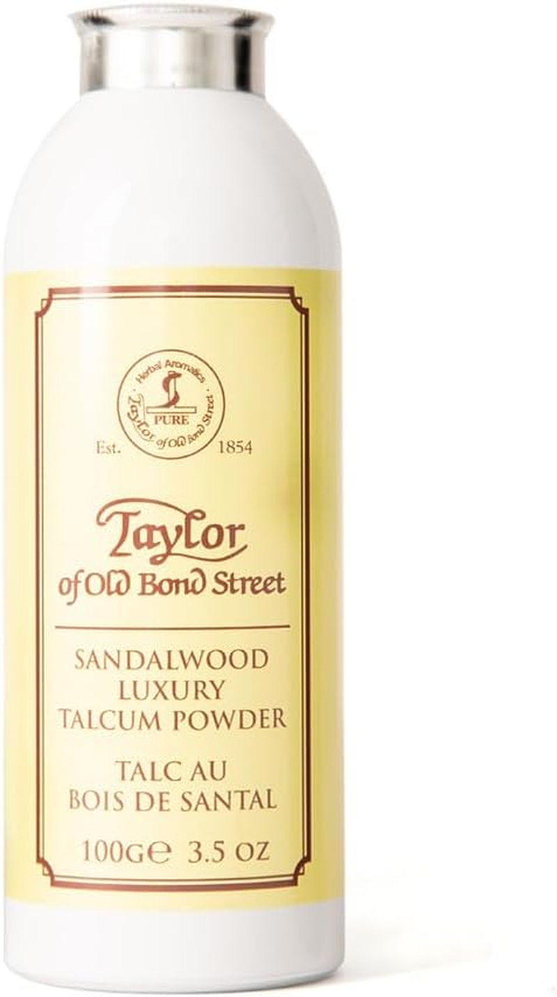 Taylor of Old Bond Street Sandalwood Luxury Talcum Powder 100 G