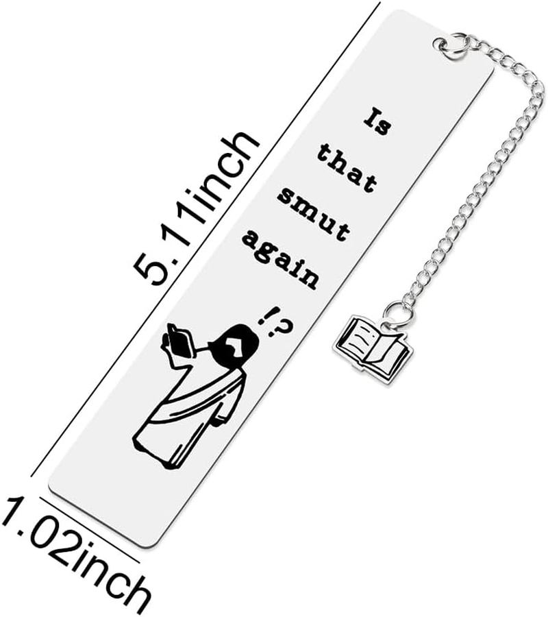 Funny Book Lover Gifts for Women Men Humorous Bookmark Teen Girl Reading Accessories Gifts Reader Birthday Gifts Christian Book Markers Office Gag Gifts for Coworkers Fun Religious Gifts for Boyfriend image number 6