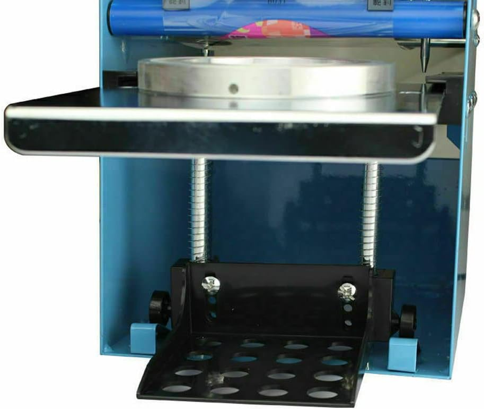 MAIAKK Electric Plastic Cups Sealing Machine Boba Bubble Tea Uice Drink Sealer Pressure Lid Sealing Maker Bubble Milk Tea Shop Closure Cup Sealing Machine 300-500 Cups/H image number 2