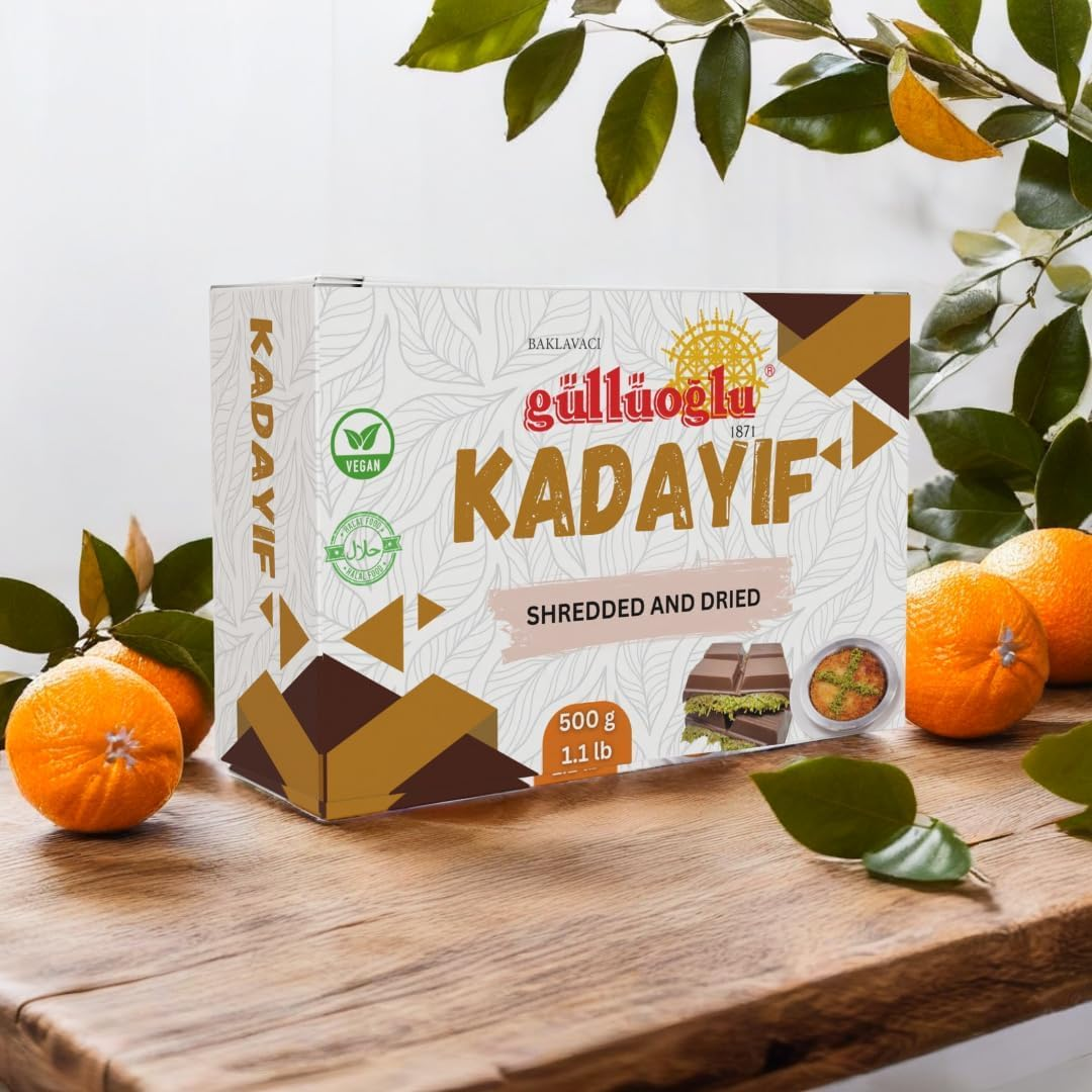 500 Gr Gulluoglu Kadayif, Kataifi, Ingredient for Dubai Chocolate Dried Kadayif image number 4