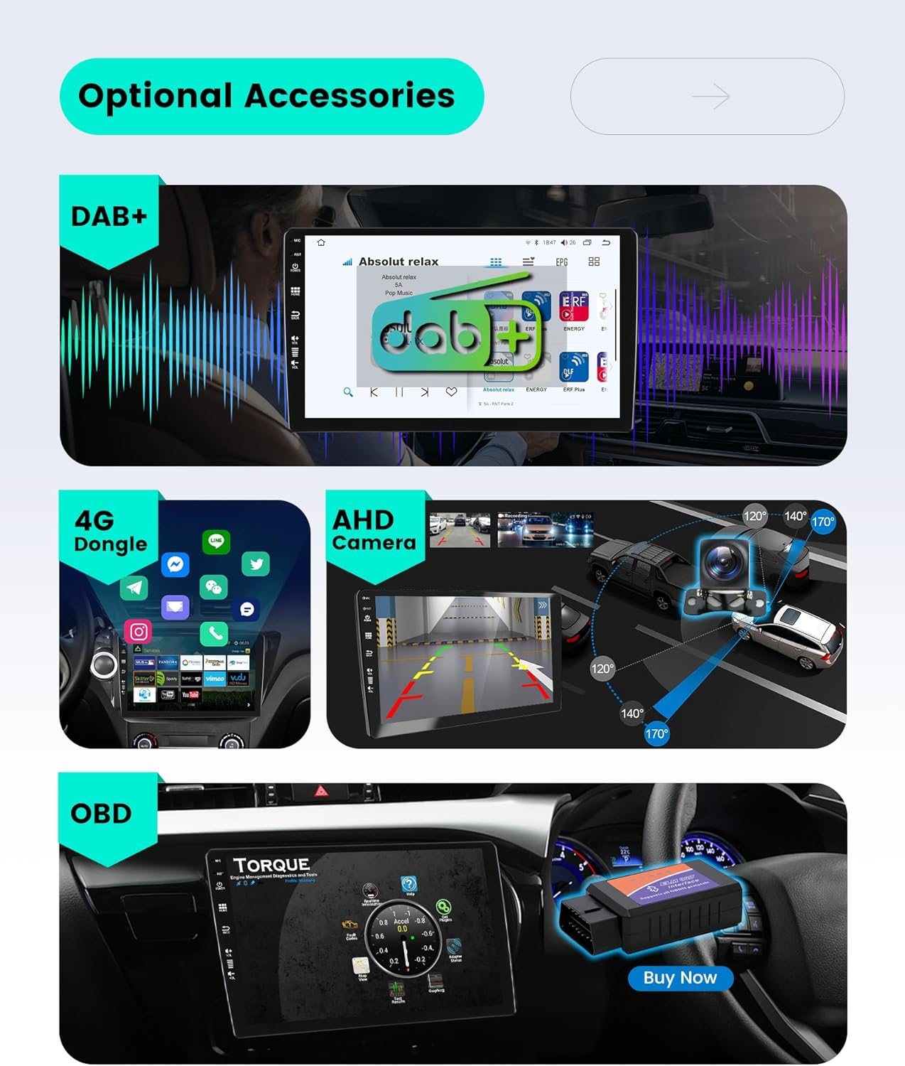 MISONDA Car GPS Navigation Head Unit Android 14 for Nissan Patrol V5 Y61 2004-2021 Carplay Android Auto Wifi Bluetooth Mirror Link USB FM AM 2G+32G