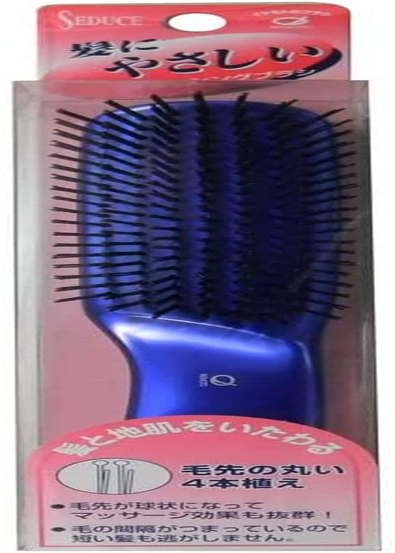 IKEMOTO Seduce Hair Care Brush (L) SEN-705-BL Japan Import image number 1