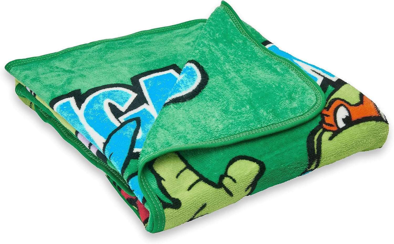 Nickelodeon'S Teenage Mutant Ninja Turtles, Cowabunga Dudes Fleece Throw Blanket, 46" X 60", Multi Color image number 5